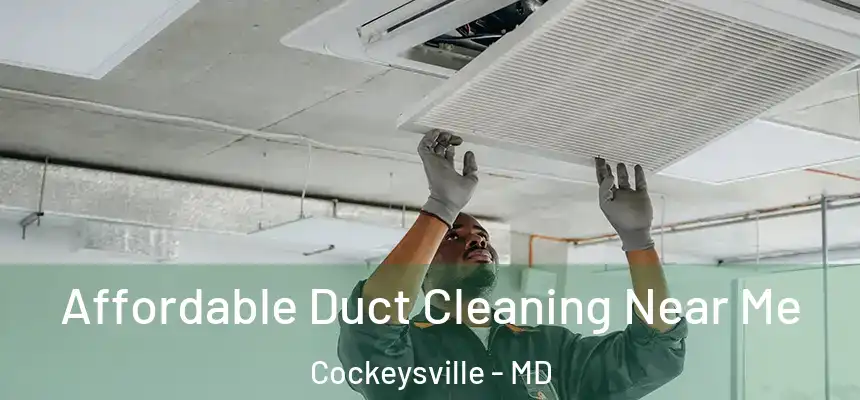 Affordable Duct Cleaning Near Me Cockeysville - MD
