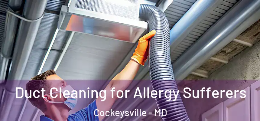 Duct Cleaning for Allergy Sufferers Cockeysville - MD
