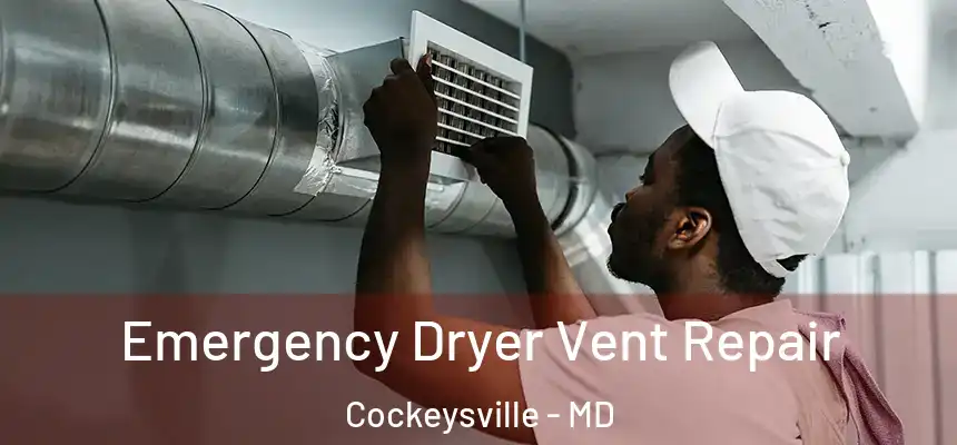 Emergency Dryer Vent Repair Cockeysville - MD