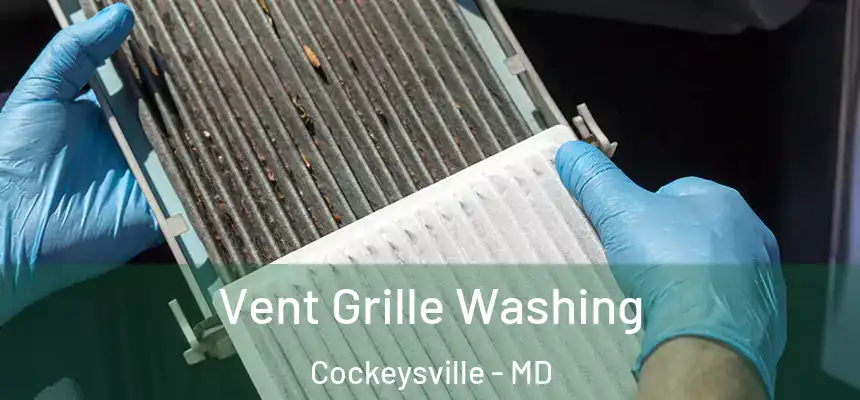 Vent Grille Washing Cockeysville - MD