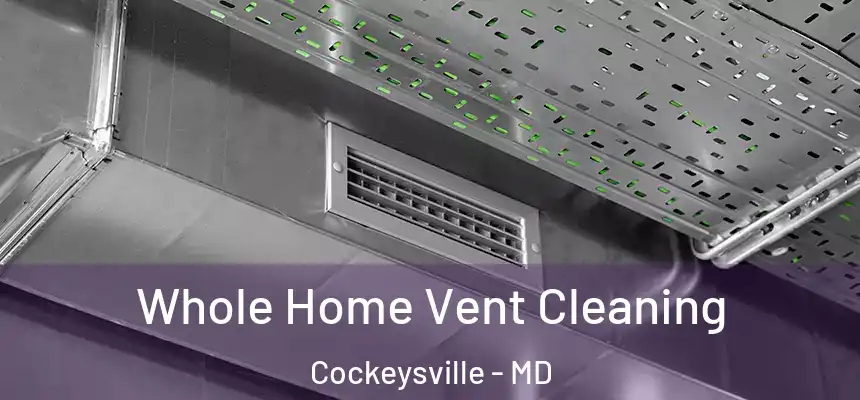 Whole Home Vent Cleaning Cockeysville - MD
